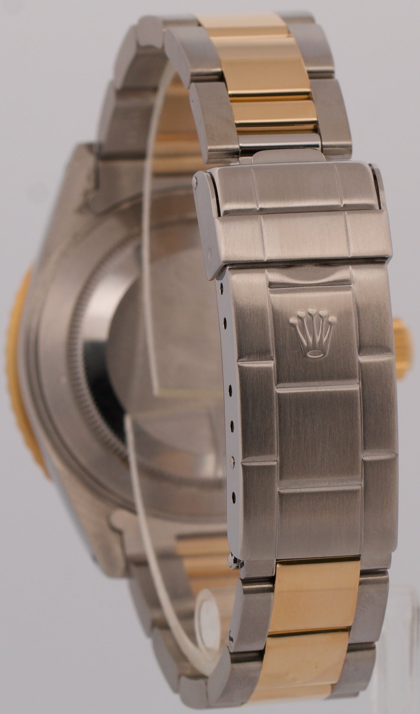 2021 RSC PAPERS Rolex Submariner Date 40mm BLACK Steel 18K Gold Watch 16613 BOX
