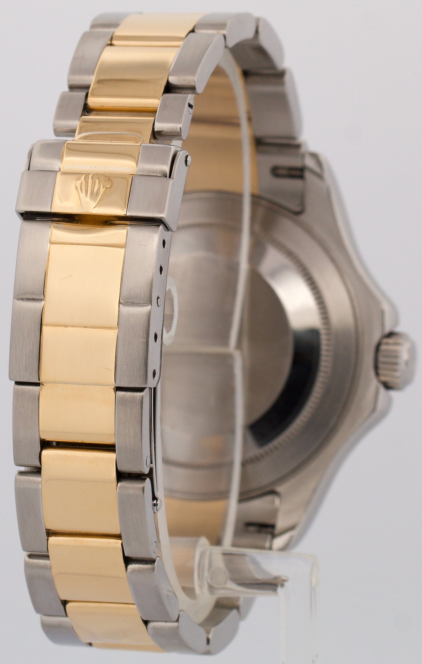 Rolex Yacht-Master 40mm WHITE 18K Two-Tone 18K Yellow Gold Steel 16623 Watch