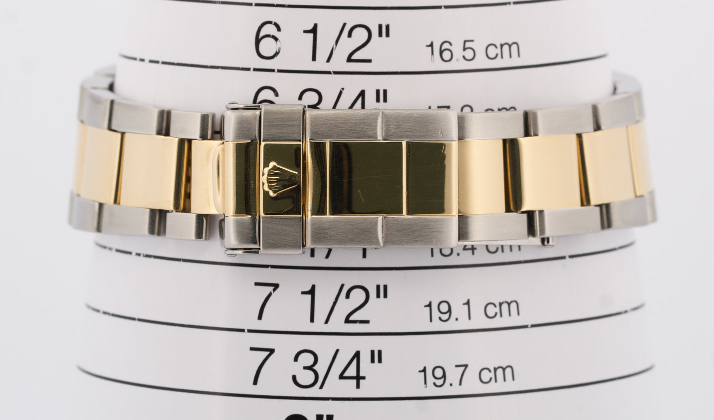 Rolex Yacht-Master 40mm WHITE 18K Two-Tone 18K Yellow Gold Steel 16623 Watch