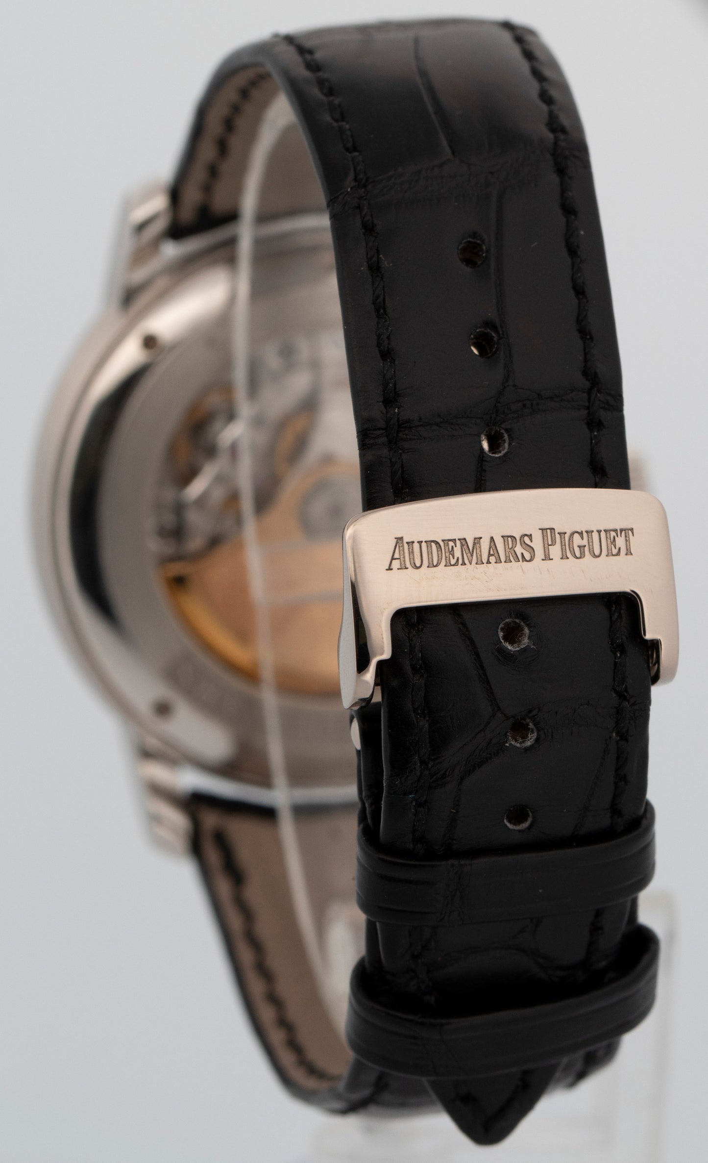 PAPERS Audemars Piguet Jules Audemars CREAM White Gold 41mm 26100BC.OO.D002CR.01