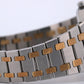 PAPERS Audemars Piguet Royal Oak GRAY 35mm Two-Tone 18K Gold Steel Watch 4100SA