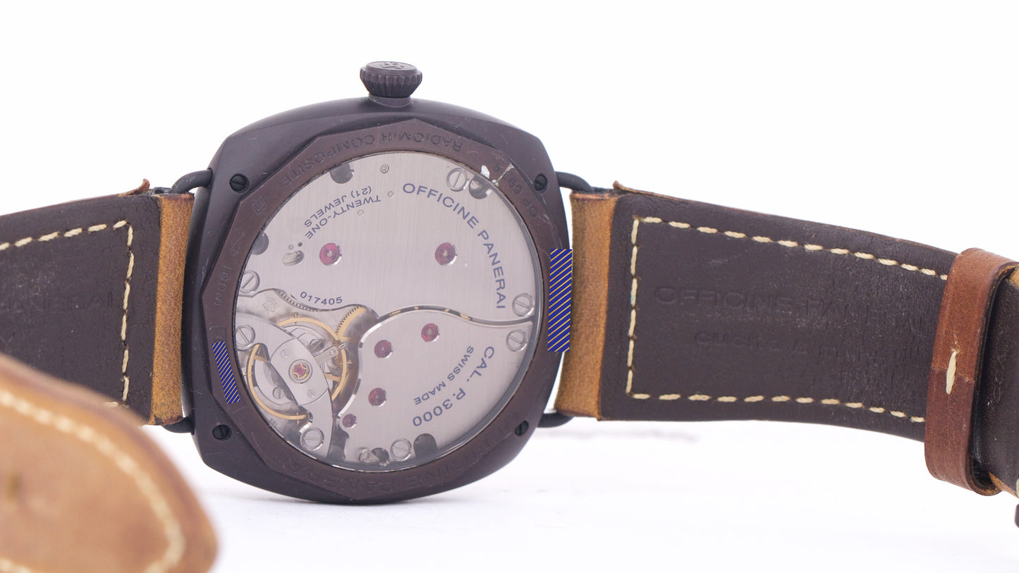 Panerai Radiomir Composite 3 Days Ceramic Manual Brown PAM 504 47mm PAM00504