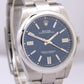 MINT 2022 PAPERS Rolex Oyster Perpetual 41mm BLUE Steel Watch 124300 Watch BOX