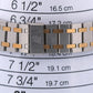 PAPERS Audemars Piguet Royal Oak GRAY 35mm Two-Tone 18K Gold Steel Watch 4100SA
