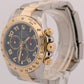 Rolex Daytona Cosmograph 40mm BLUE RACING 18K Yellow Gold Steel Watch 116523 BOX
