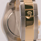 Rolex Daytona Cosmograph 40mm BLUE RACING 18K Yellow Gold Steel Watch 116523 BOX