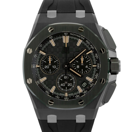 NEW PAPERS Audemars Piguet Royal Oak Offshore GREEN 43mm 26420CE.OO.A063VE.01