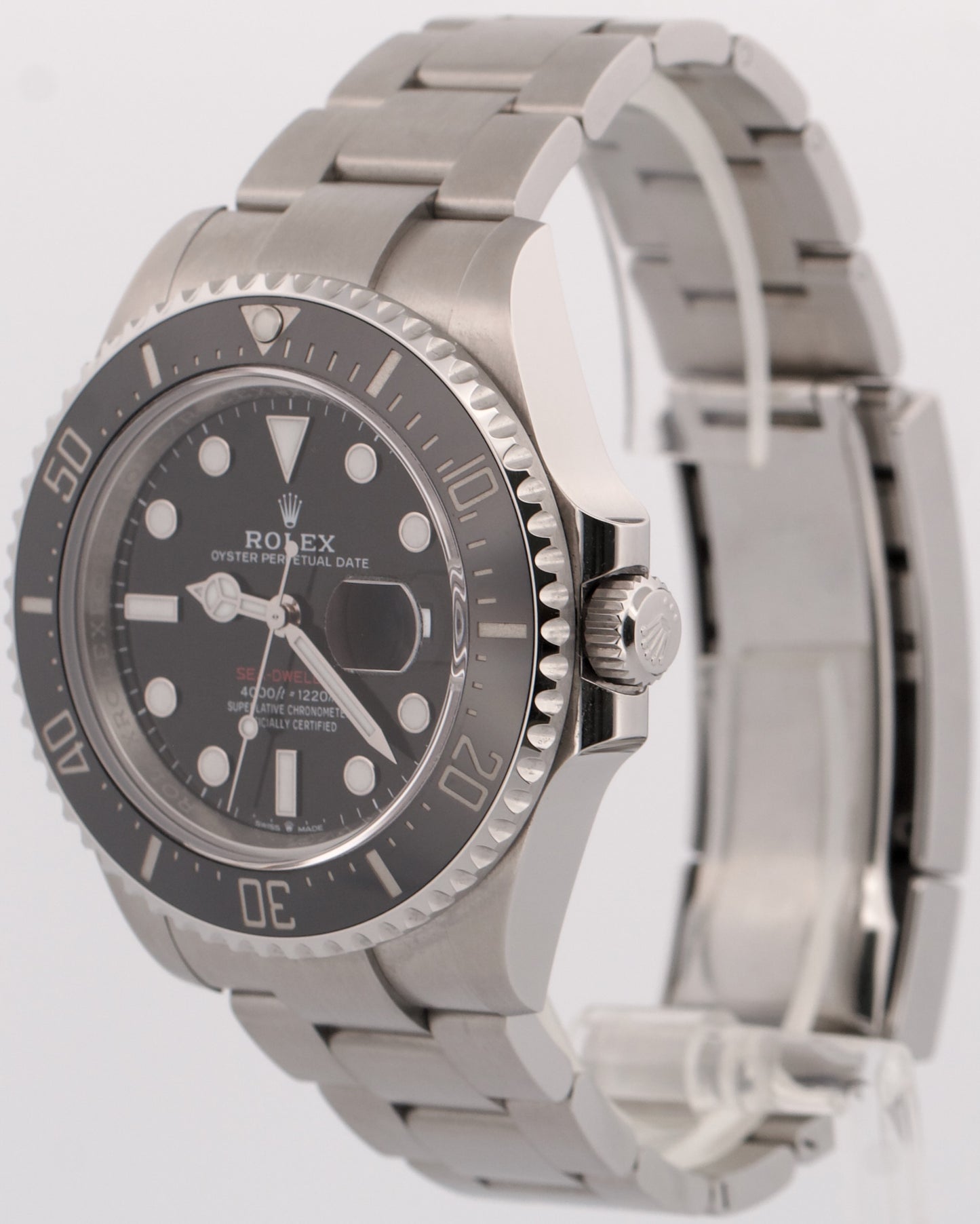 2025 PAPERS Rolex Sea-Dweller 50th-Anniversary BLACK Red 43mm MK2 126600 BOX