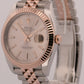 Rolex DateJust 41mm SUNDUST PINK Steel 18K Rose Gold JUBILEE Fluted 126331 BOX