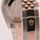 Rolex DateJust 41mm SUNDUST PINK Steel 18K Rose Gold JUBILEE Fluted 126331 BOX