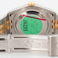 UNPOLISHED Rolex DateJust 36mm Champagne Jubilee 18K Gold JUBILEE 16233 Watch