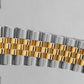 UNPOLISHED Rolex DateJust 36mm Champagne Jubilee 18K Gold JUBILEE 16233 Watch
