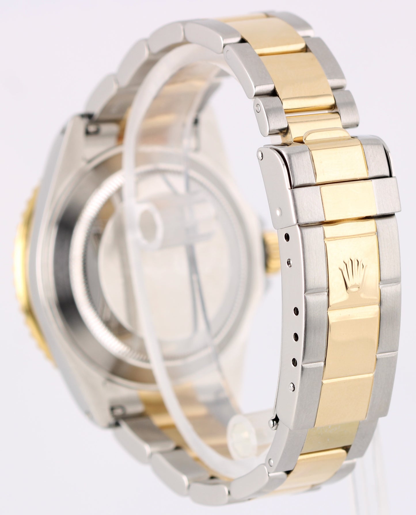 Rolex Submariner Date Two-Tone 18k Yellow Gold Steel Black 40mm 16613 Watch