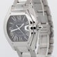 NEW PAPERS Cartier Roadster BLUE Steel 38.8mm 4568 / WSRD0014 Watch BOX