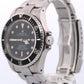 UNPOLISHED 1990 Rolex Sea-Dweller 16600 40mm BLACK Oyster Stainless Steel Watch