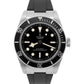 2025 PAPERS Tudor Black Bay Stainless Steel Rubber 41mm Watch 7941A1A0NU BOX