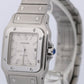Cartier Santos Galbee 29mm SILVER ROMAN Stainless Steel Automatic 2319 W20055D6