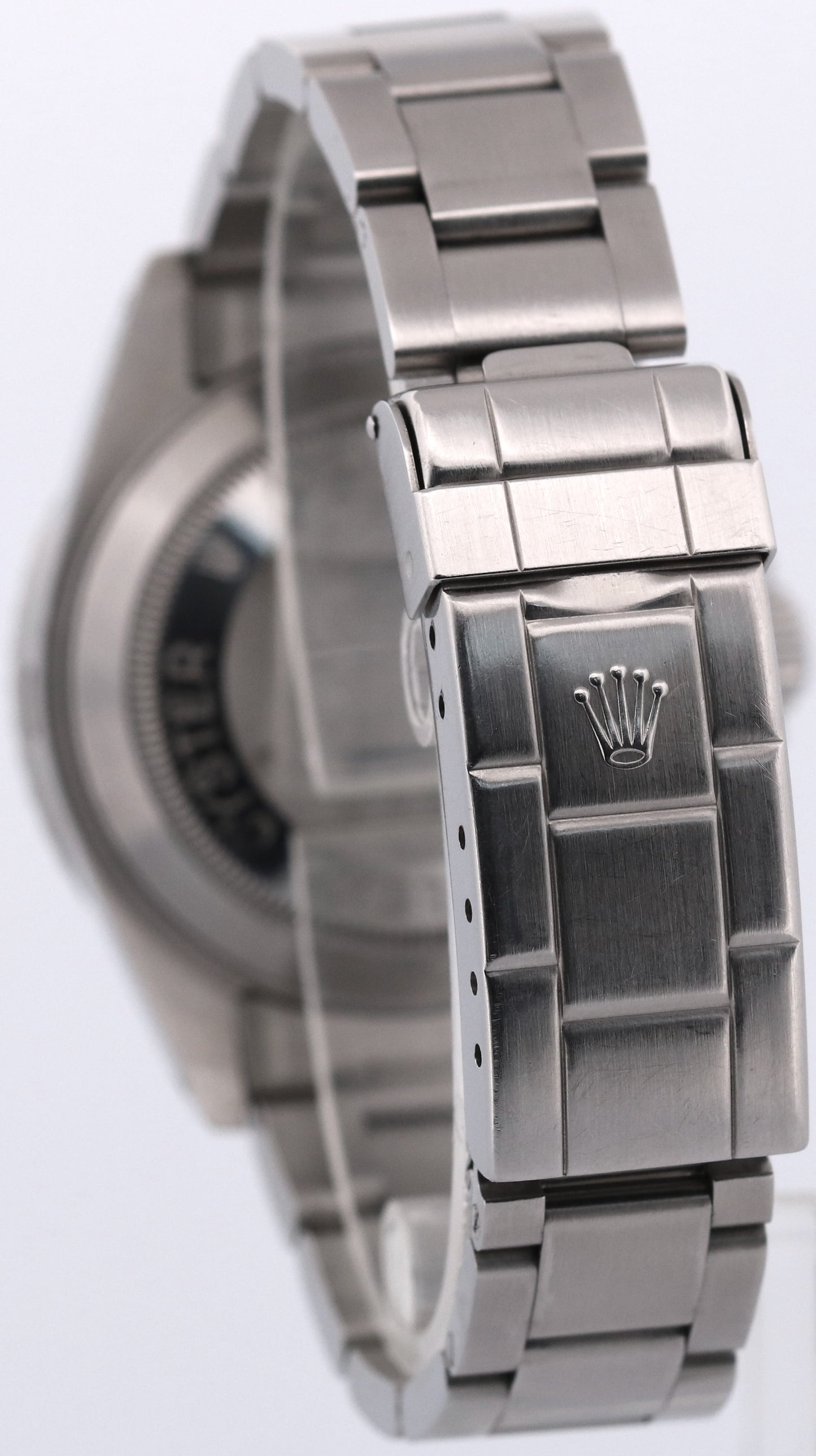 UNPOLISHED 1990 Rolex Sea-Dweller 16600 40mm BLACK Oyster Stainless Steel Watch