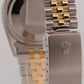 1986 Rolex DateJust CHAMPAGNE 18K Yellow Gold Steel JUBILEE 36mm 16013 Watch