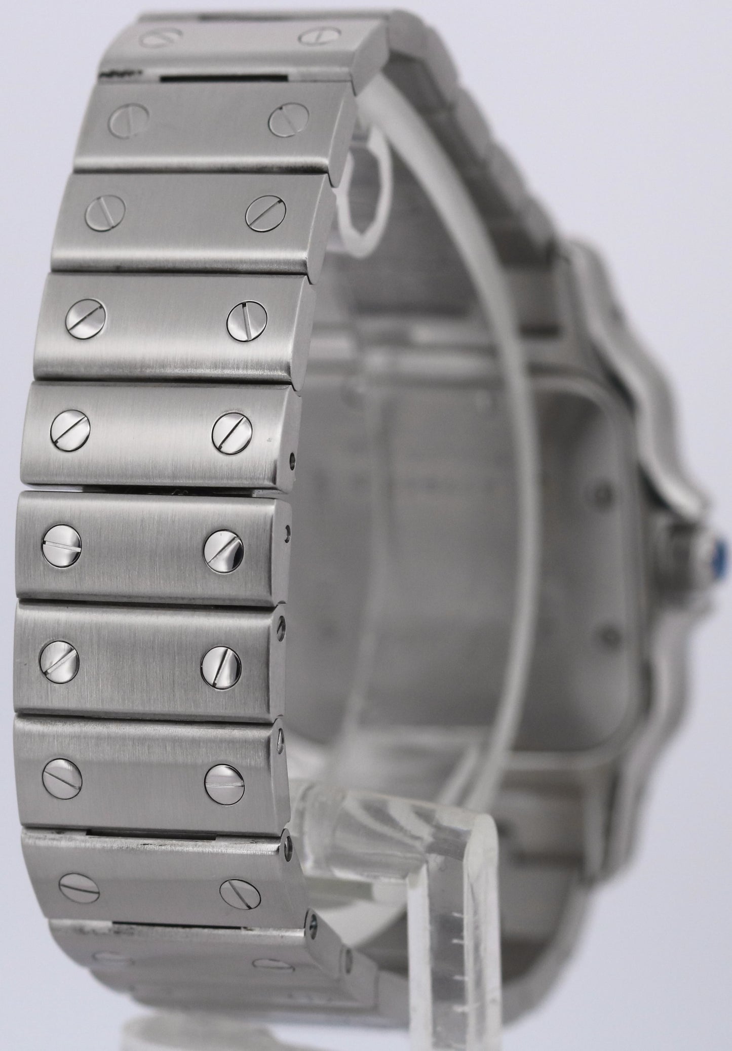 Cartier Santos Galbee 29mm SILVER ROMAN Stainless Steel Automatic 2319 W20055D6