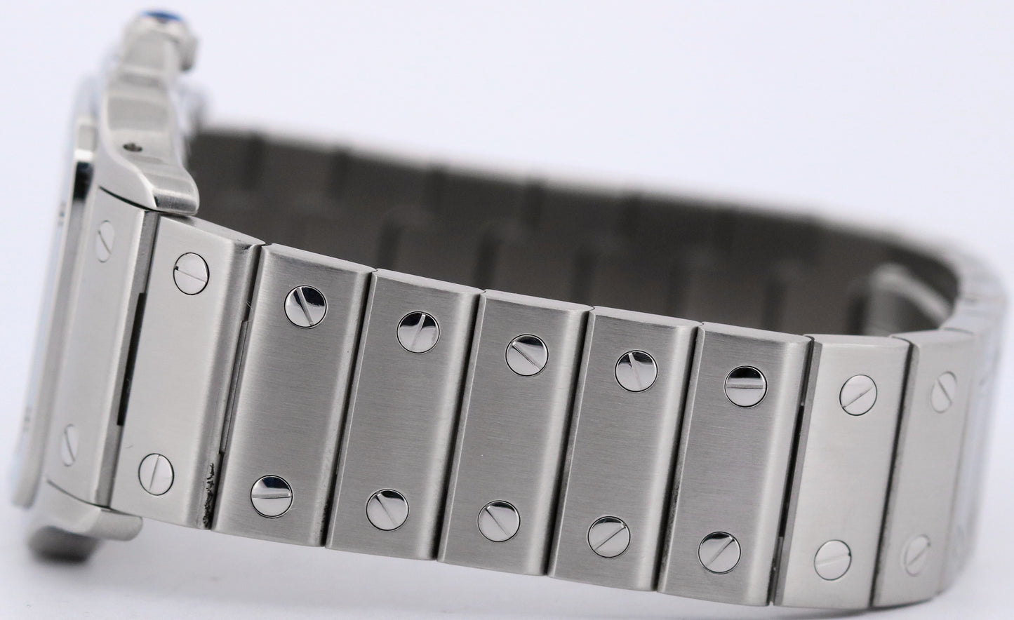 Cartier Santos Galbee 29mm SILVER ROMAN Stainless Steel Automatic 2319 W20055D6