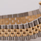 1986 Rolex DateJust CHAMPAGNE 18K Yellow Gold Steel JUBILEE 36mm 16013 Watch
