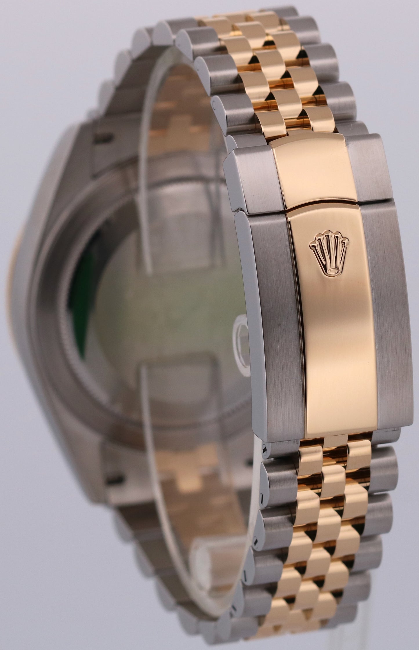 Rolex Sky-Dweller BLACK Two-Tone 18K Yellow Gold Steel JUBILEE 42mm 326933 Watch
