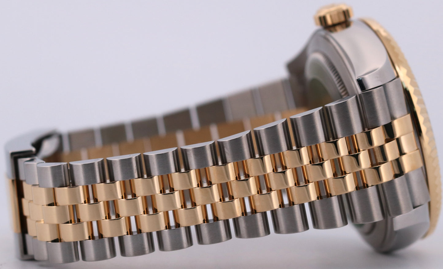 Rolex Sky-Dweller BLACK Two-Tone 18K Yellow Gold Steel JUBILEE 42mm 326933 Watch
