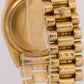 1978 Rolex Day-Date President CHAMPAGNE Fluted 36mm 18K Yellow Gold Watch 18038