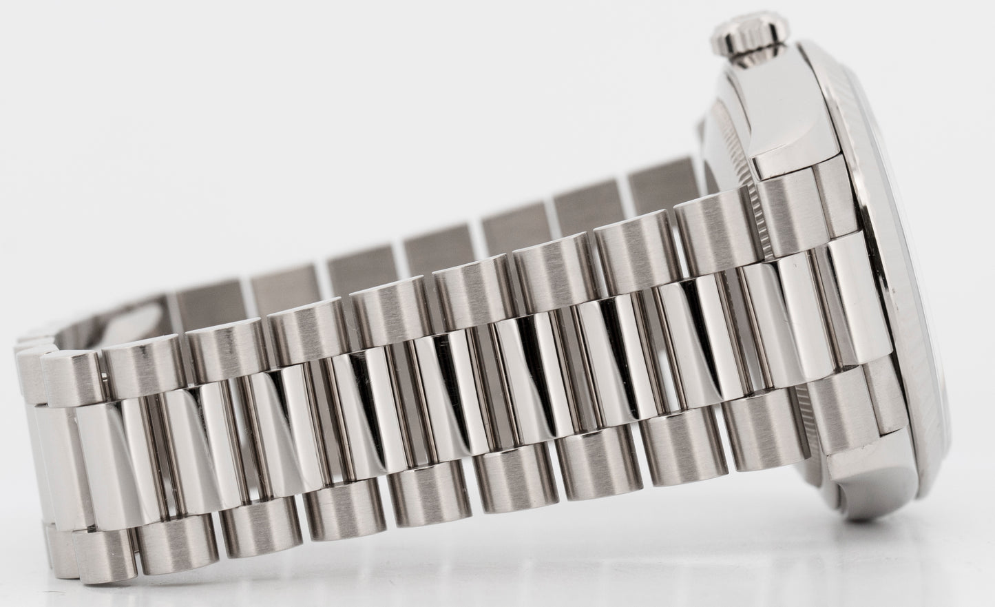 Rolex Day-Date President WHITE Roman 18K White Gold 36mm 128239 Watch