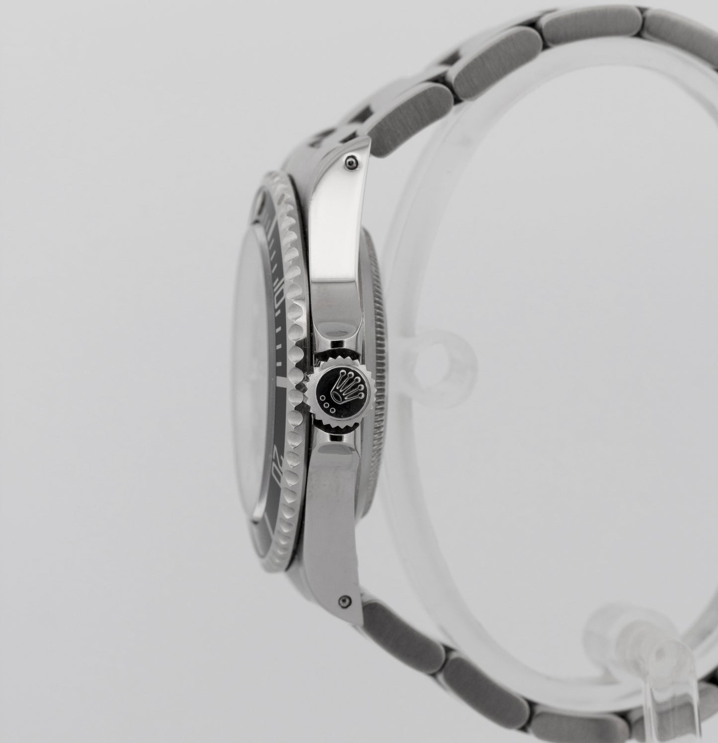 2003 PAPERS Rolex Submariner No-Date Stainless Steel Black 40mm Watch 14060M BOX