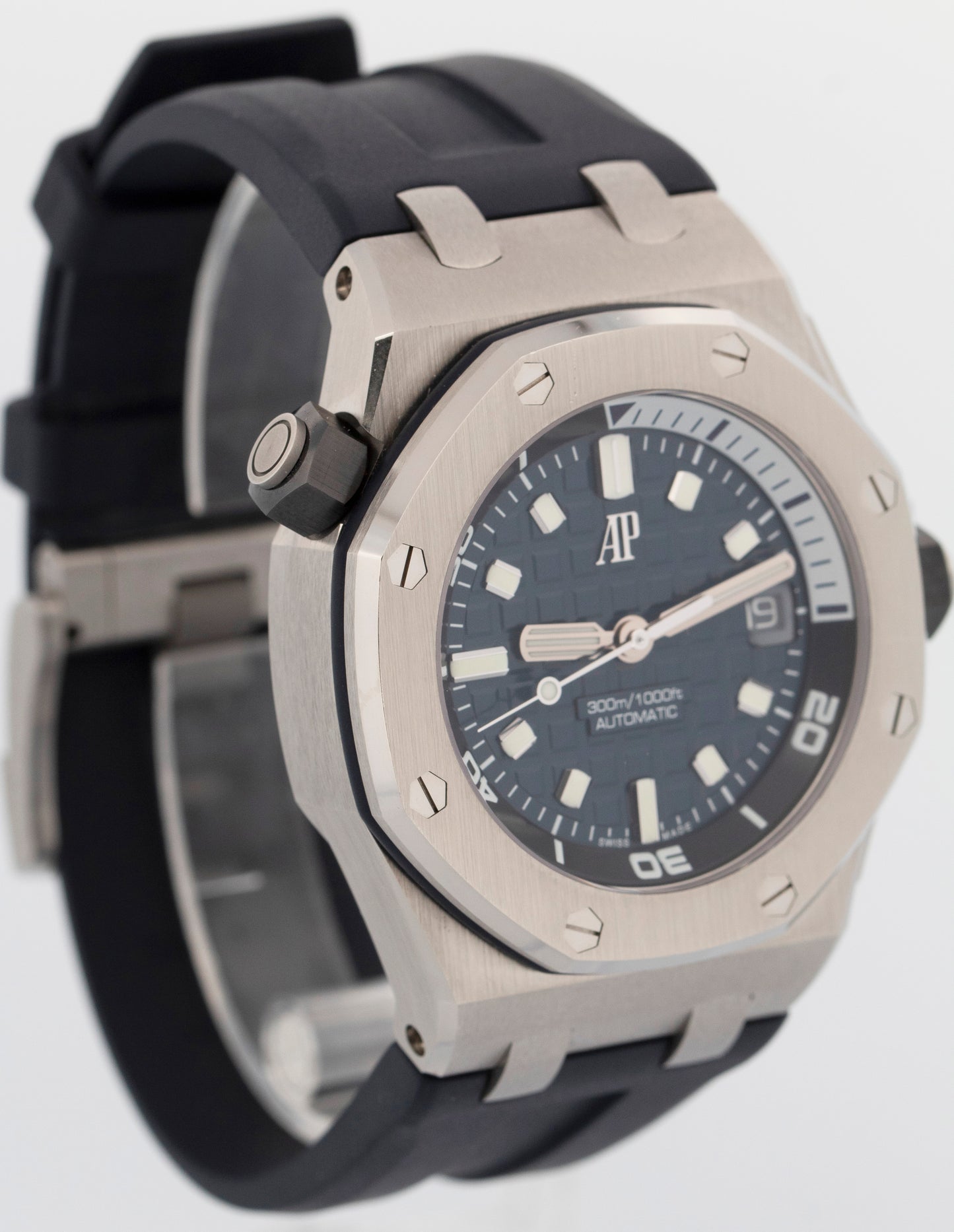 PAPERS Audemars Piguet Royal Oak Offshore Diver BLUE 42mm 15720ST.OO.A027CA.01