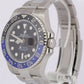 NEW PAPERS Rolex GMT-Master II BATMAN Oyster Blue Black 40mm 126710 BLNR BOX