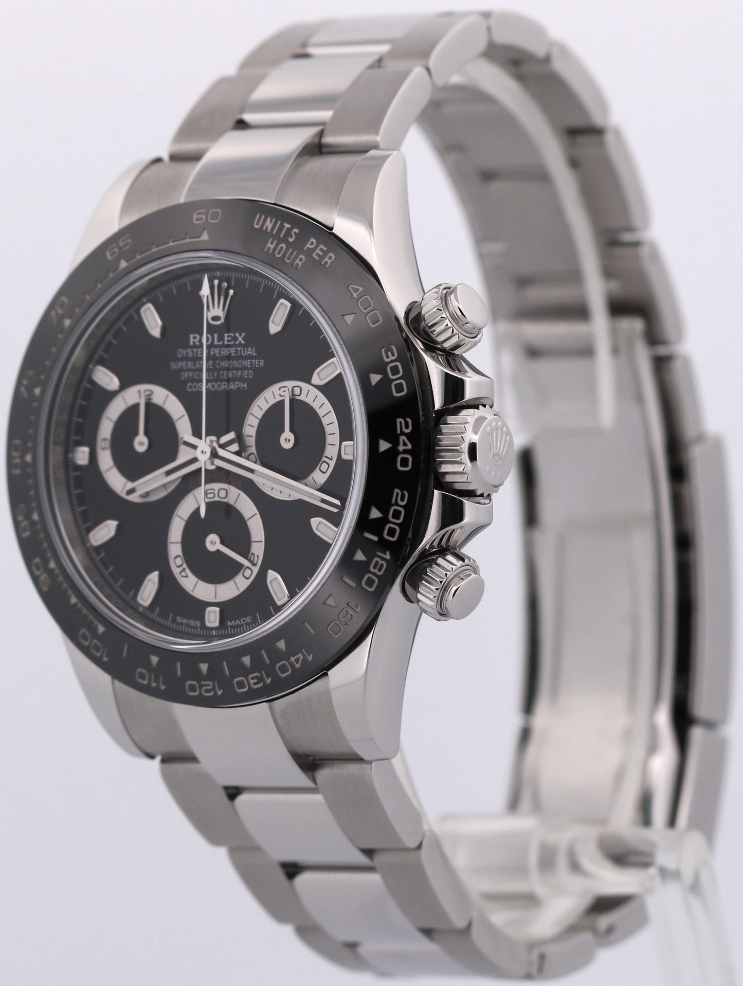 2022 PAPERS Rolex Daytona Cosmograph 40mm BLACK Steel Ceramic 116500 LN BOX