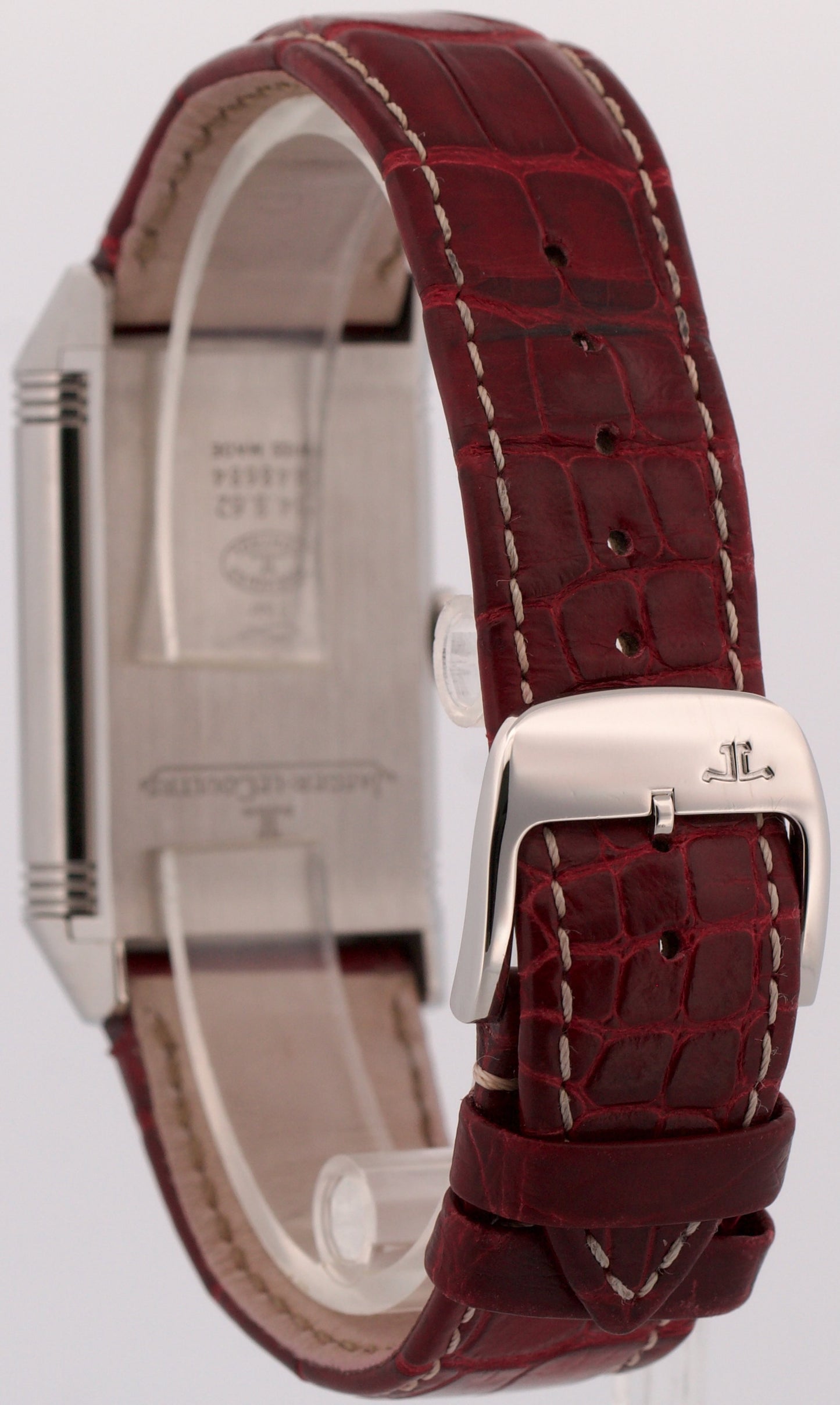 2019 PAPERS Jaeger LeCoultre Reverso Tribute SILVER 214.8.62 Steel Q3858520 BOX