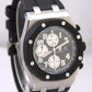 Audemars Piguet Royal Oak Offshore Stainless Black 42mm 25940SK Rubber Watch