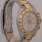 2013 PAPERS Rolex Daytona Cosmograph WHITE 18K Gold Steel RANDOMIZED 116523 BOX