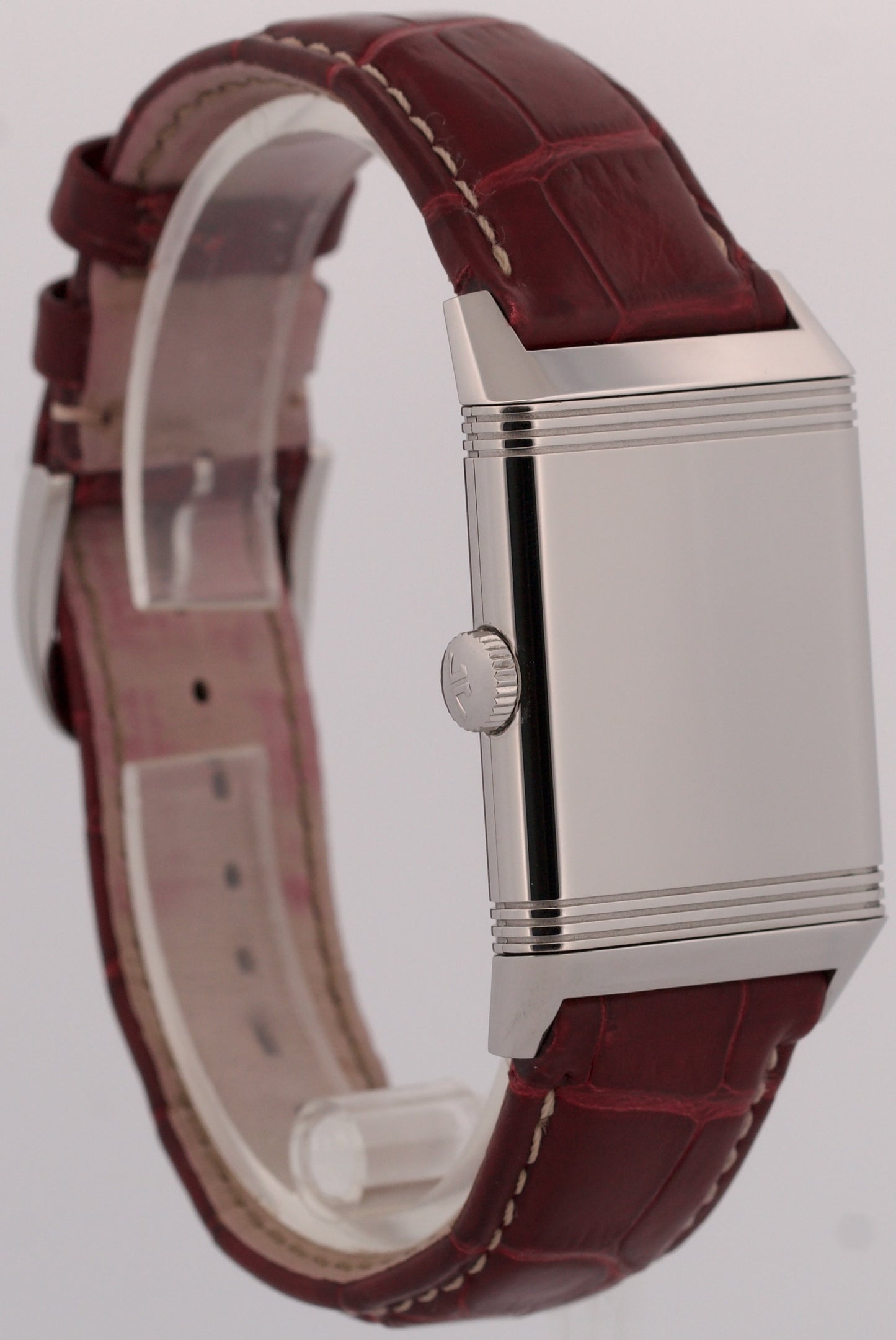 2019 PAPERS Jaeger LeCoultre Reverso Tribute SILVER 214.8.62 Steel Q3858520 BOX