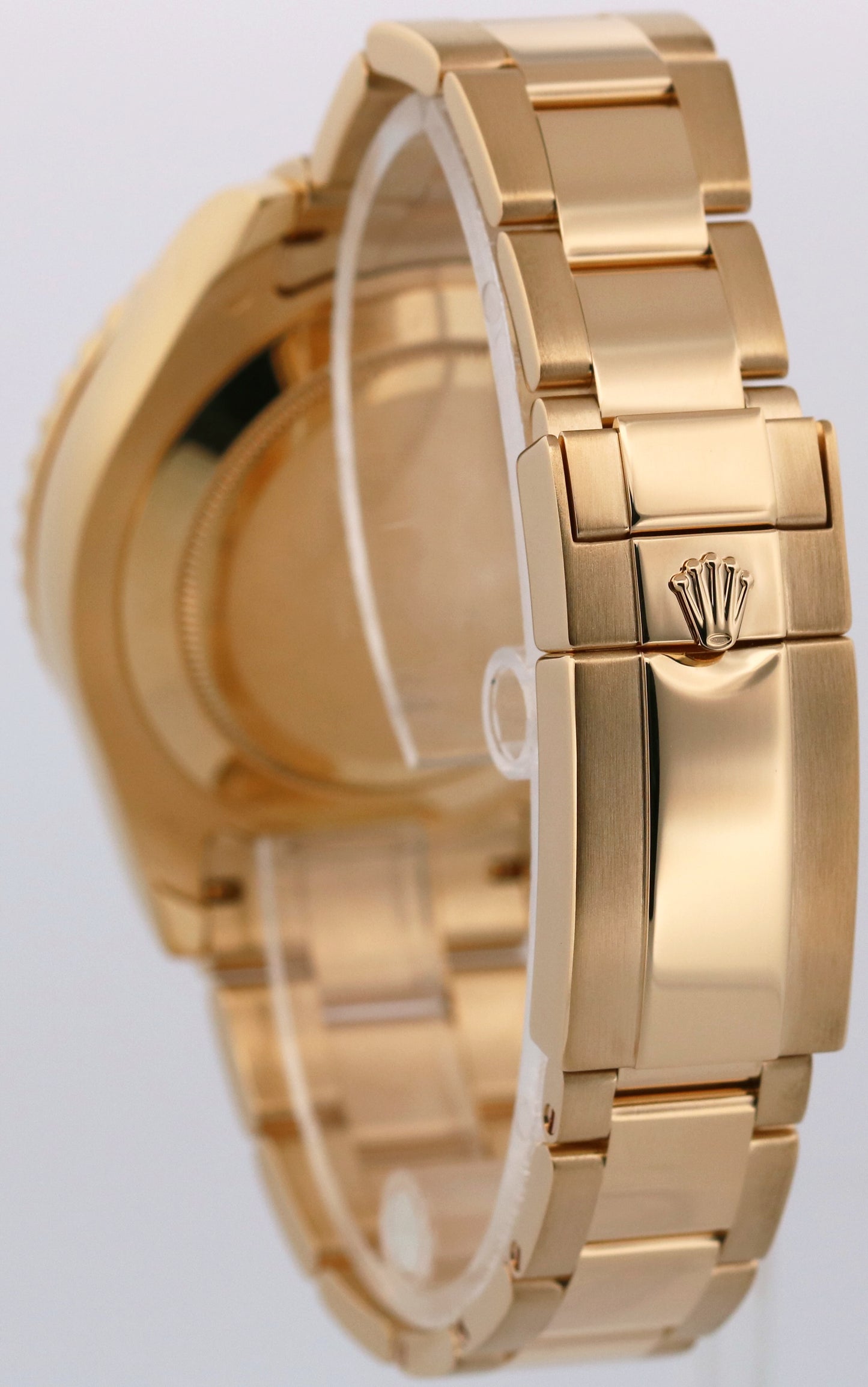 2025 CPO PAPERS Rolex Yacht-Master II WHITE 18K Yellow Gold Blue 44mm 116688 BOX