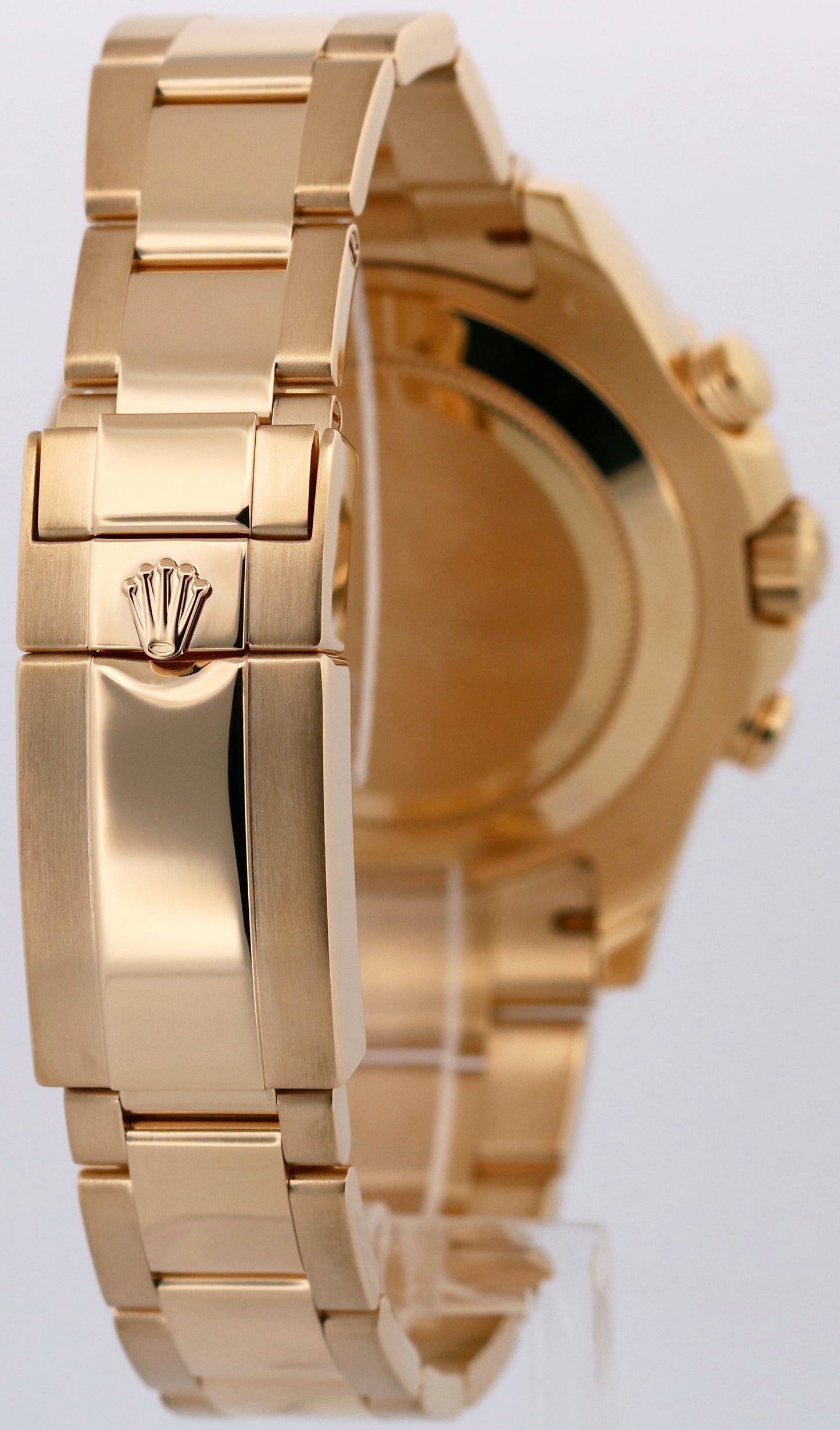 2025 CPO PAPERS Rolex Yacht-Master II WHITE 18K Yellow Gold Blue 44mm 116688 BOX