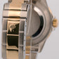 2006 PAPERS Rolex Submariner 40mm Black NO-HOLES 18K Steel Gold Watch 16613 BOX