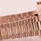 2015 PAPERS Rolex Day-Date II President 41mm PINK ROMAN 18K Rose Gold 218235 BOX
