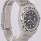 PAPERS Rolex Explorer II 40mm BLACK Stainless Steel NO-HOLES Watch 16570 BOX