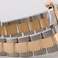 2006 PAPERS Rolex Submariner 40mm Black NO-HOLES 18K Steel Gold Watch 16613 BOX