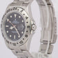 PAPERS Rolex Explorer II 40mm BLACK Stainless Steel NO-HOLES Watch 16570 BOX