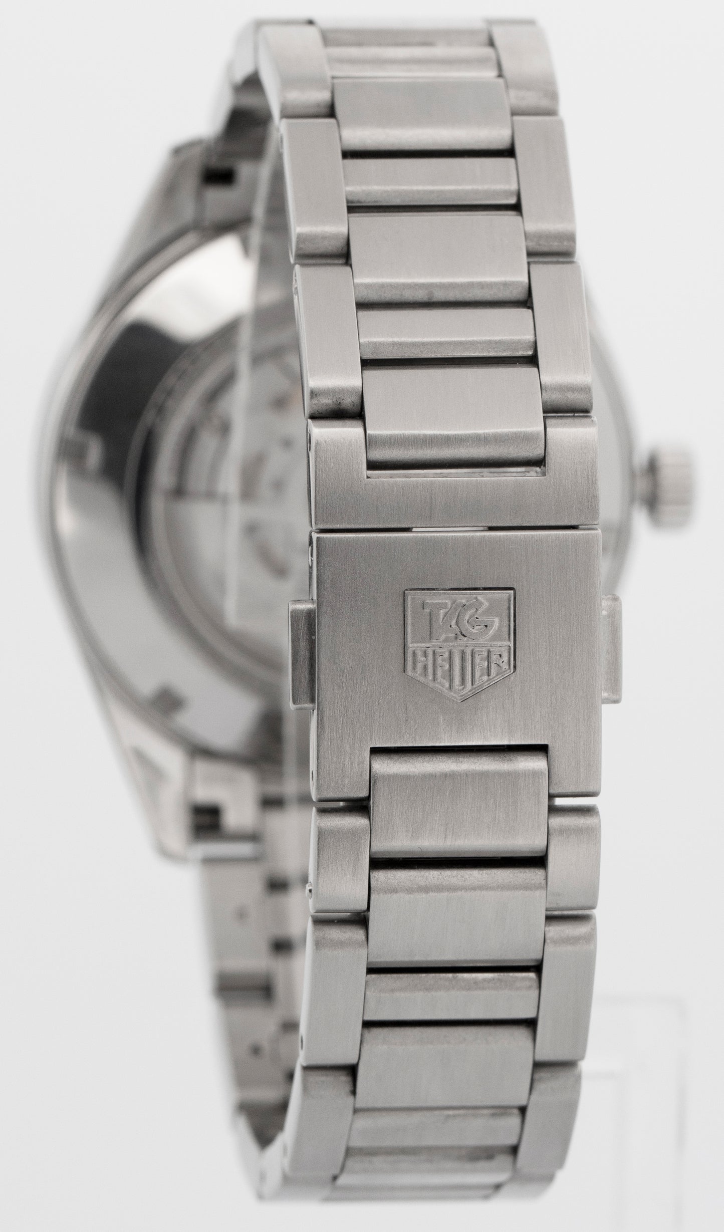 Tag Heuer Carrera 39mm Stainless Steel Black Automatic Watch WAR211A.BA0782