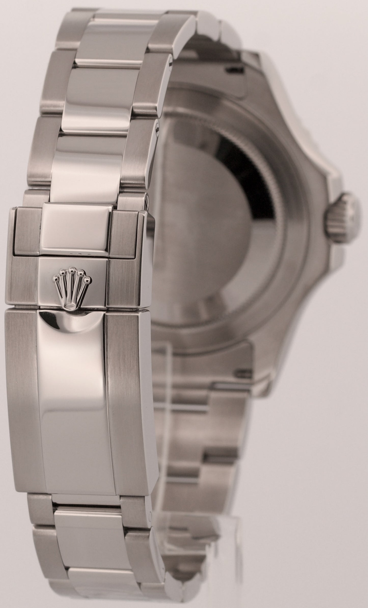 2024 PAPERS Rolex Yacht-Master 40mm RHODIUM Stainless Steel Watch 126622 BOX