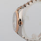 2018 PAPERS Rolex DateJust WHITE Two-Tone 18K Rose Gold 36mm 116231 Watch BOX