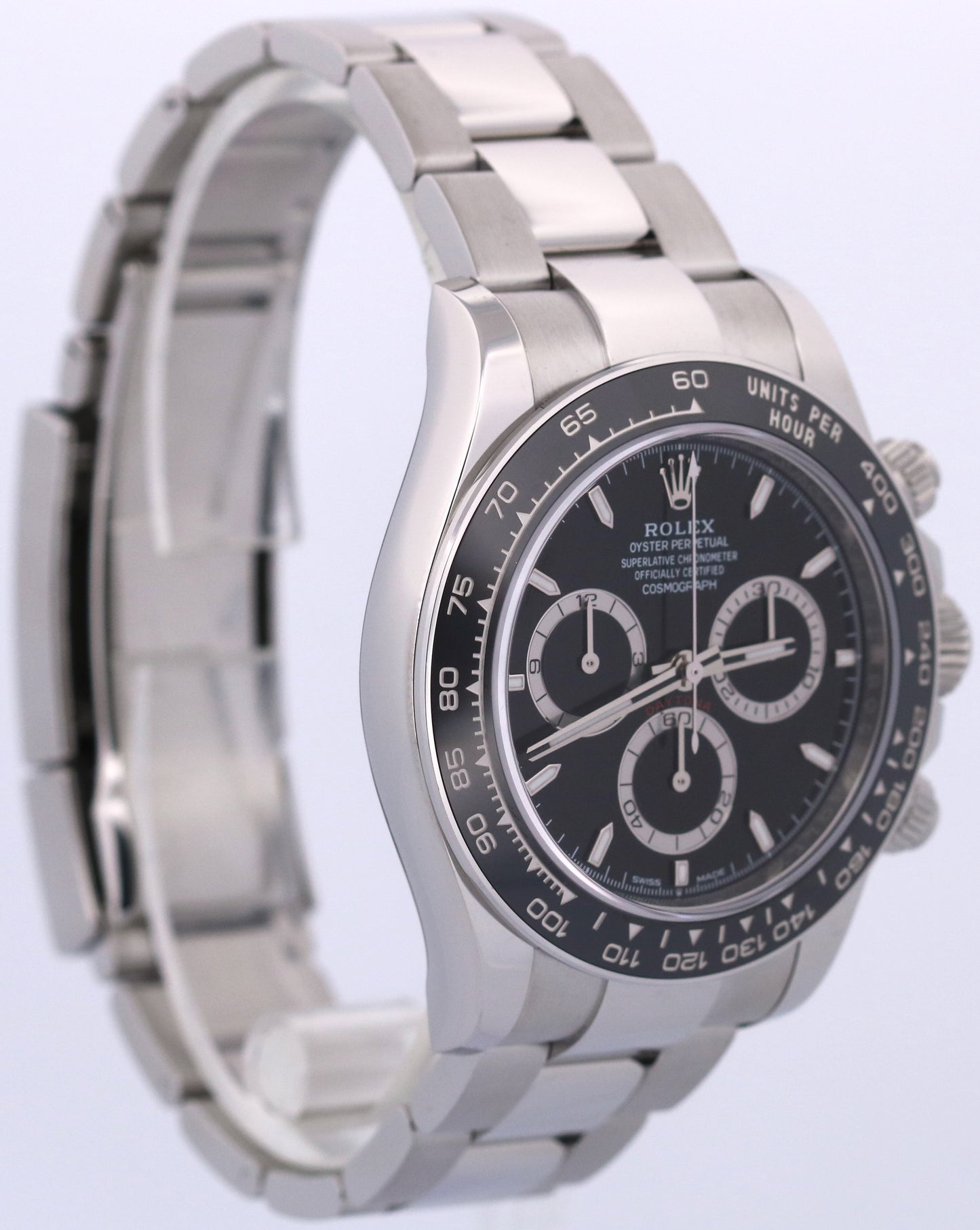 2024 PAPERS Rolex Daytona Cosmograph Steel BLACK Ceramic 40mm 126500 LN BOX