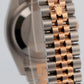 2018 PAPERS Rolex DateJust WHITE Two-Tone 18K Rose Gold 36mm 116231 Watch BOX